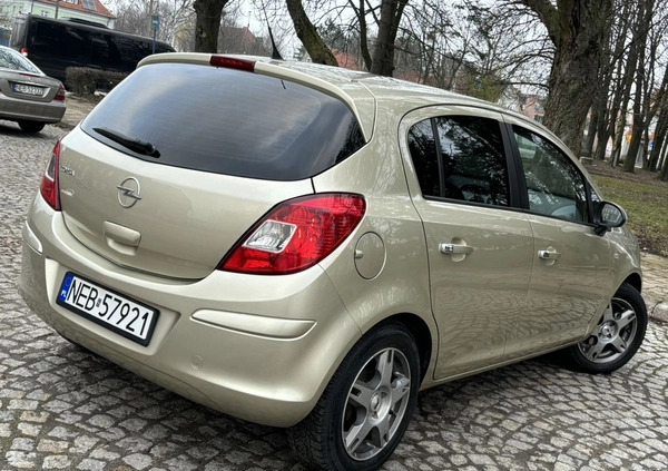Opel Corsa cena 15900 przebieg: 130190, rok produkcji 2009 z Krzywiń małe 67